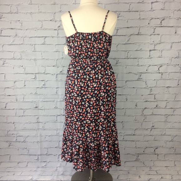Jolie&Joy Floral Hi-Low Dress, Size XL - Picture 8 of 13